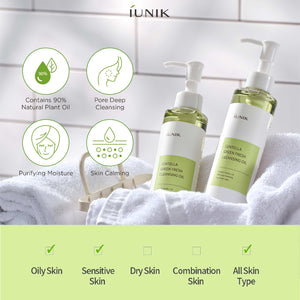 IUNIK - Centella Green Fresh Cleansing Oil 200ml