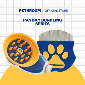 PETHROOM Bundling Series A (Relax Shower + Easy Facial Brush)