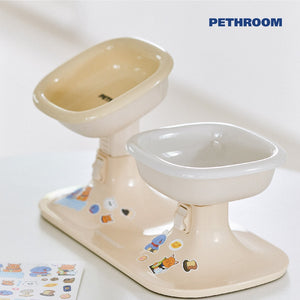 PETHROOM Well Fit Plastic Twin Table - FREE Sticker