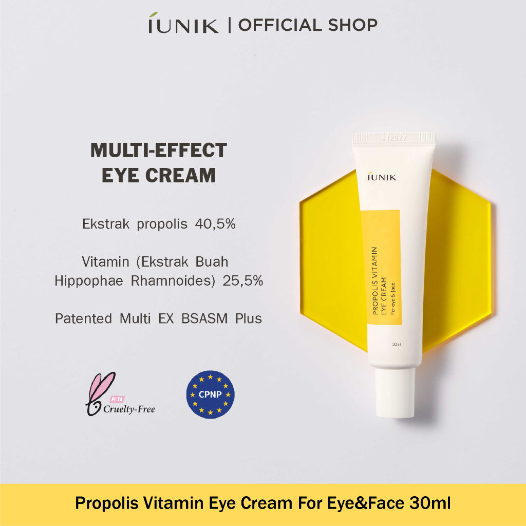 IUNIK - Propolis Vitamin Eye Cream (For Eye&Face) 30ml