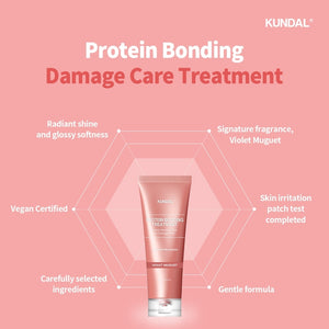 KUNDAL Protein Damage Care Shampoo & Treatment Set