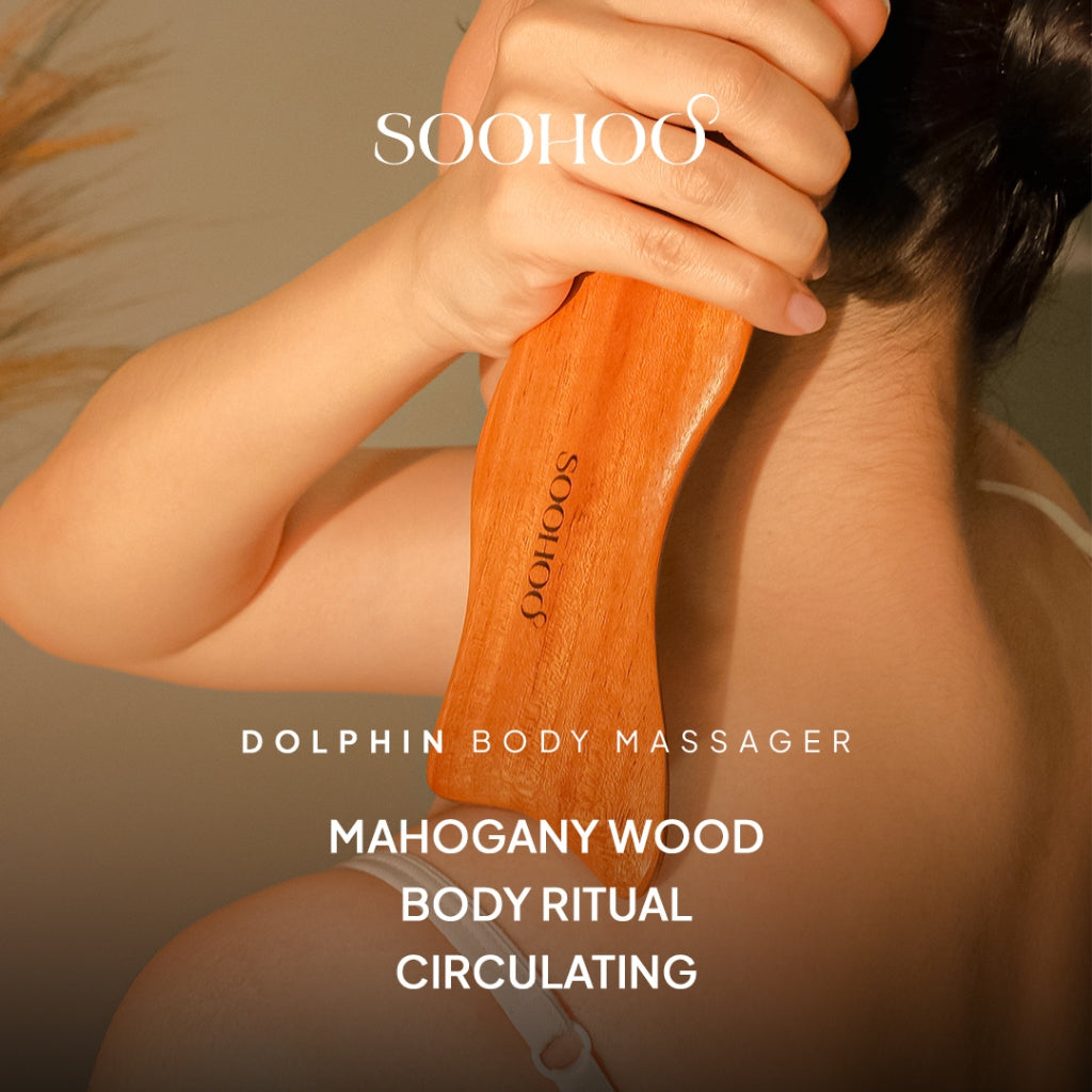 SOOHOO Dolphin Massager | Alat Pijat Kayu