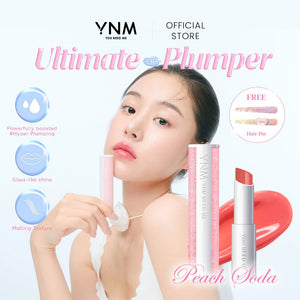 YNM Ultimate Lip Plumper Peach Soda [FREE Hair Pin]