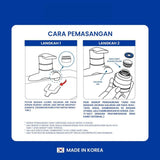 SEASEE Water Purification Filter Kit (Wastafel Filter)