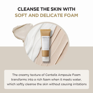 FAST BEAUTY Paket Double Cleansing 1 (SKIN1004 Ampoule Foam 125ml + ONGREDIENTS Cleansing Balm 90ml)