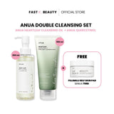 ANUA Special Bundling HEARTLEAF PORE CONTROL CLEANSING OIL + HEARTLEAF QUERCETINOL PORE DEEP CLEANSING FOAM [FREE FILLIMILLI Self Skin Pad]