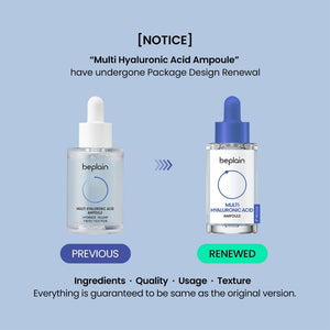 BEPLAIN Multi Hyaluronic Acid Ampoule 30ml