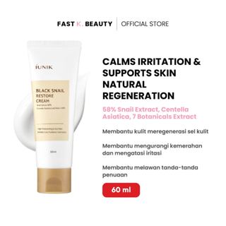 IUNIK Black Snail Restore Cream - 60ml