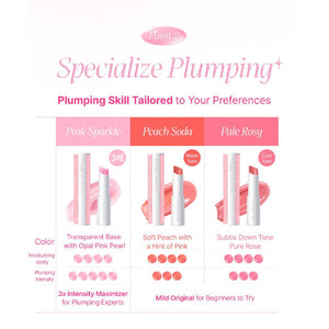 YNM Ultimate Lip Plumper Pale Rosy [FREE Hair Pin]