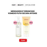 FAST BEAUTY Paket Double Cleansing 3 (ANUA Heartleaf Pore Control Cleansing Oil 250ml + CELL FUSION C Pore Sun Cleansing Foam 150ml)