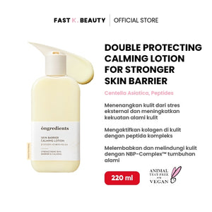 ONGREDIENTS Skin Barrier Lotion