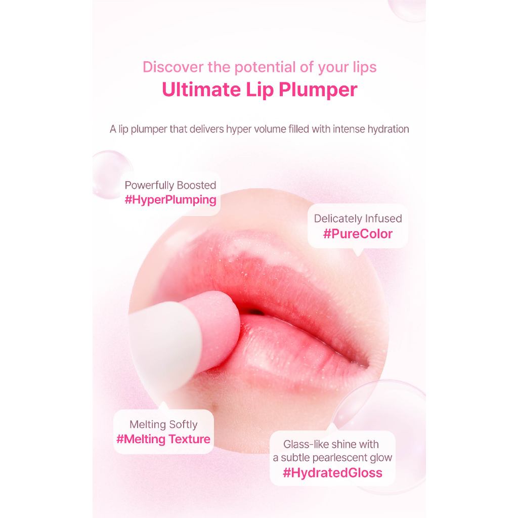 YNM Ultimate Lip Plumper Peach Soda [FREE Hair Pin]