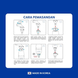 SEASEE Washing Machine Filter Kit (Filter Mesin Cuci)