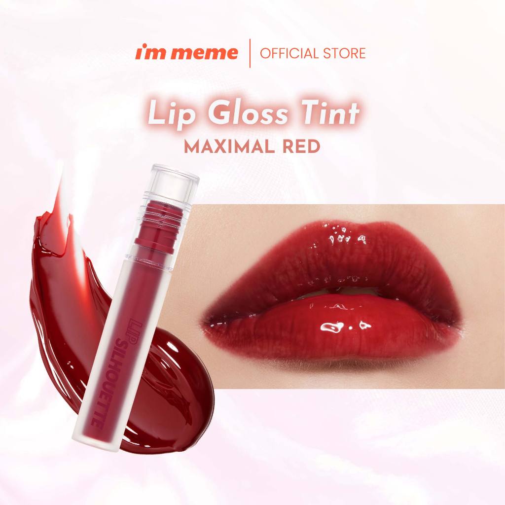 I'M MEME Lip Silhouette Gloss Tint - 08 Maximal Red