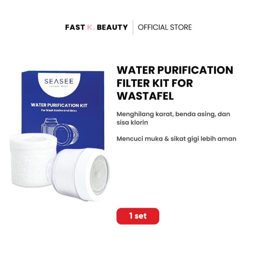 SEASEE Water Purification Filter Kit (Wastafel Filter)