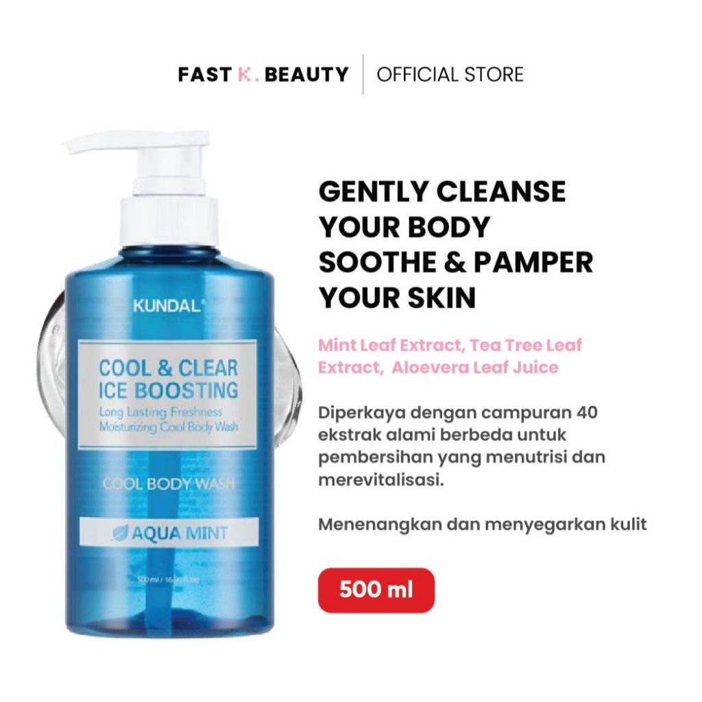 KUNDAL Cool & Clear Ice Boosting Body Wash