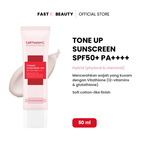 CELL FUSION C Toning Sunscreen 100 SPF50+/PA+++