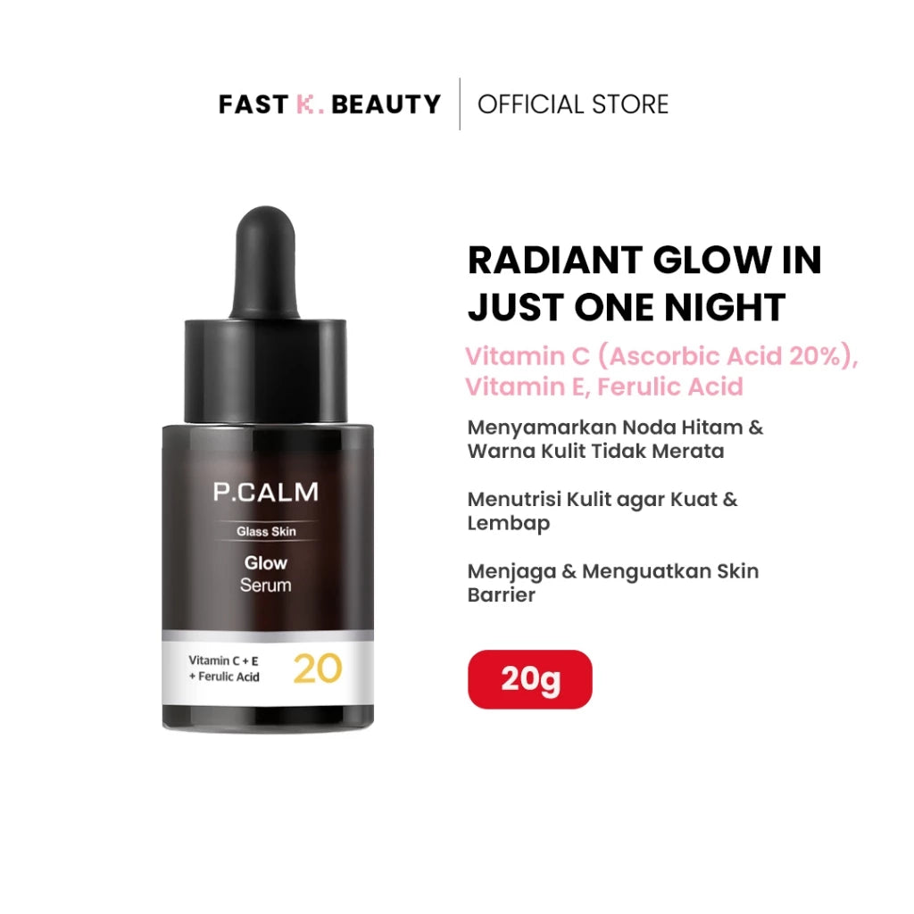 P.CALM Vitamin C E Ferulic Acid 20 Glow Serum 20g