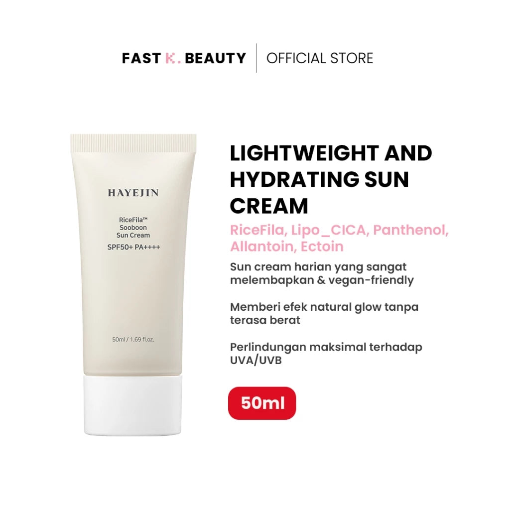 HAYEJIN RiceFila™ Sooboon Sun Cream SPF50+ PA++++