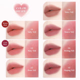 YNM Heart Veil Tint 3gr| Instant Blurring Tint Korea Silicone Applicator Warna Natural