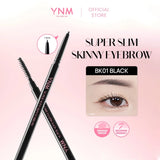 YNM Super Slim Skinny Brow Pensil Alis Natural Korea 1.5mm - Brown/Black