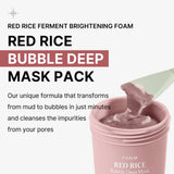 P.CALM Red Rice Bubble Deep Mask 90g