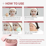 P.CALM Red Rice Bubble Deep Mask 90g