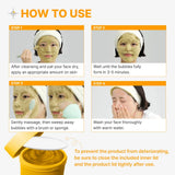 P.CALM Turmeric Bubble Deep Mask 90g