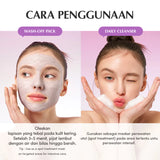 EQQUALBERRY-PURPLE RICE PORE PURIFYING PACK CLEANSER 130g