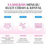 EQQUALBERRY NAD+ PEPTIDE BOOSTING SERUM 30ml