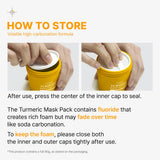 P.CALM Turmeric Bubble Deep Mask 90g