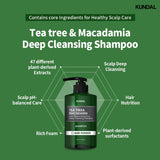 KUNDAL Tea Tree Deep Cleansing Shampoo 500ml