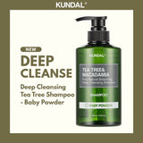 KUNDAL Tea Tree Deep Cleansing Shampoo 500ml